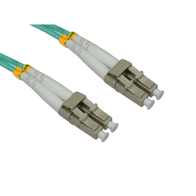 Cables Direct 3m OM3 Fibre Optic Cable, LC-LC (Multi-Mode)