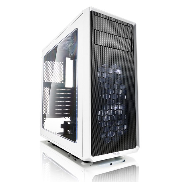 Fractal Focus G Mid Tower Gaming Case - White 