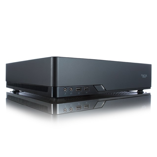 Fractal Node 202 Desktop Gaming Case - Black 
