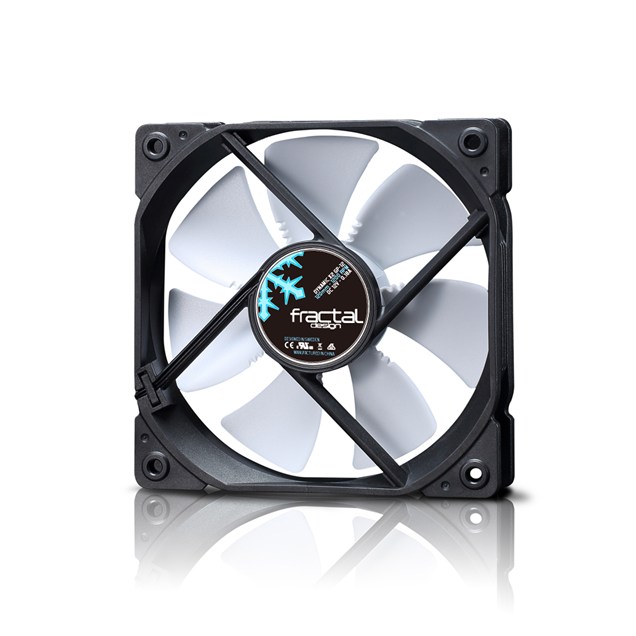Fractal Design Dynamic X2 GP-12 (120mm) Computer Case Fan (Black/White)