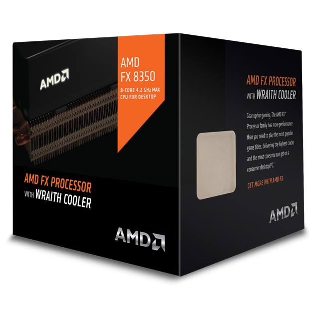AMD FX 8350 4.0GHz Octa Core AM3+ CPU 