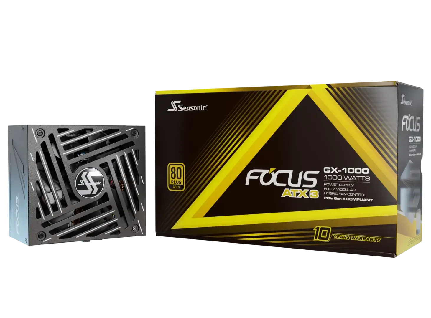 Seasonic FOCUS GX ATX 3.1 1000W 80 PLUS Gold Certified Fully