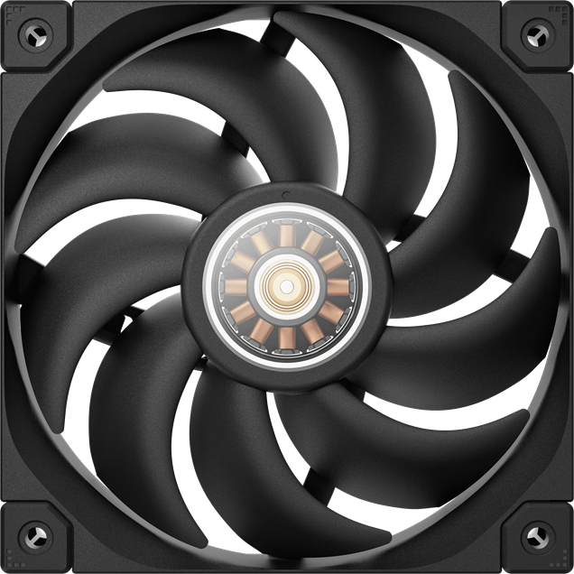 DeepCool FT12 120mm PWM Chassis Fan in Black