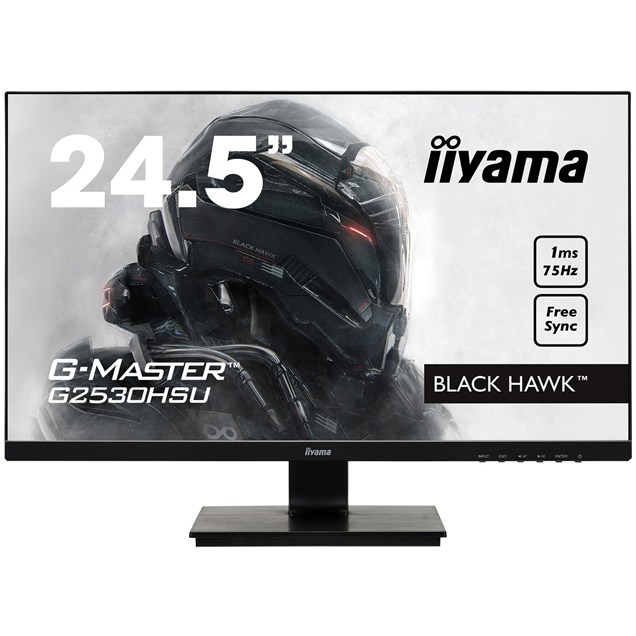 iiyama G-Master Black Hawk 24.5 inch 1ms Gaming Monitor - Full HD