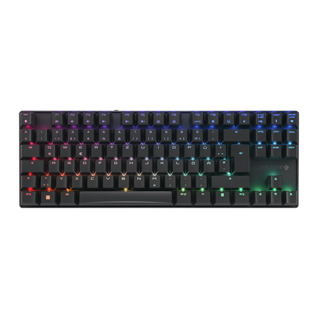 Cherry MX 8.2 TKL Wireless RGB Keyboard in Black with Cherry MX 2A Red Switches