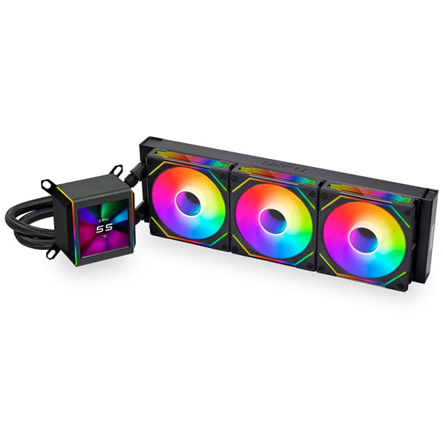 Lian Li Galahad II LCD SL-INF 360mm All-in-One Liquid CPU Cooler in Black