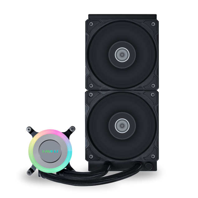 Lian Li Galahad II Lite 240 Performance 240mm AiO Liquid CPU Cooler in Black