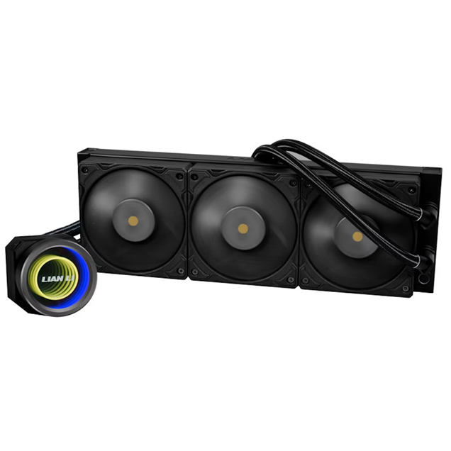 Lian Li Galahad II Trinity Performance 360mm AIO Liquid CPU Cooler in Black
