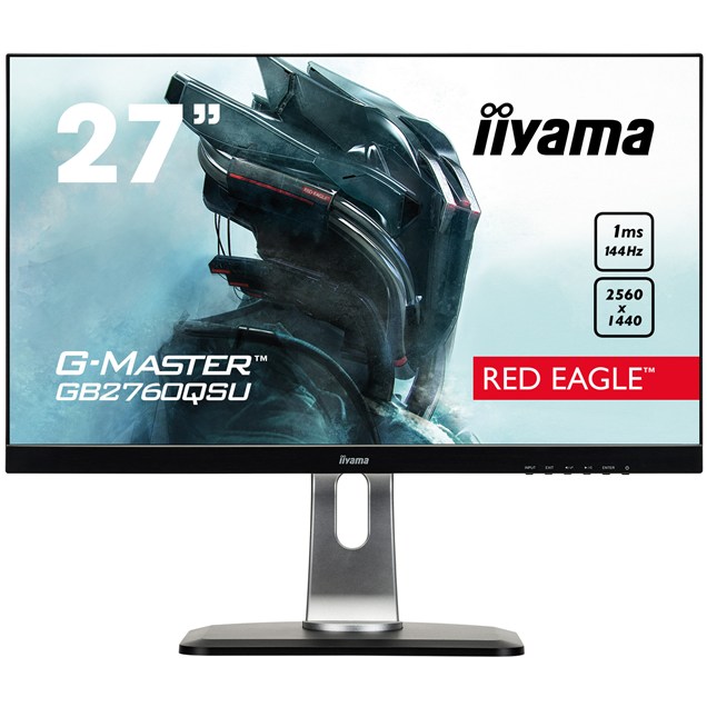 iiyama G-Master Red Eagle 27 inch 144Hz 1ms Gaming Monitor - 2560 x 1440, 1ms