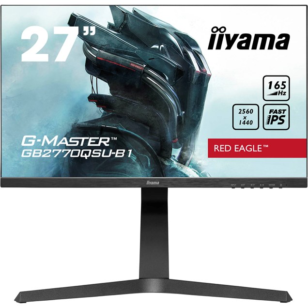 iiyama G-Master GB2770QSU-B1 27 inch IPS Gaming Monitor - 2560 x 1440, 0.5ms