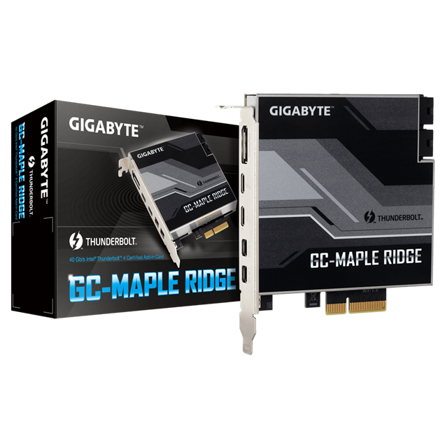 Gigabyte GC-MAPLE RIDGE Intel Thunderbolt 4 Certified Add-in Card
