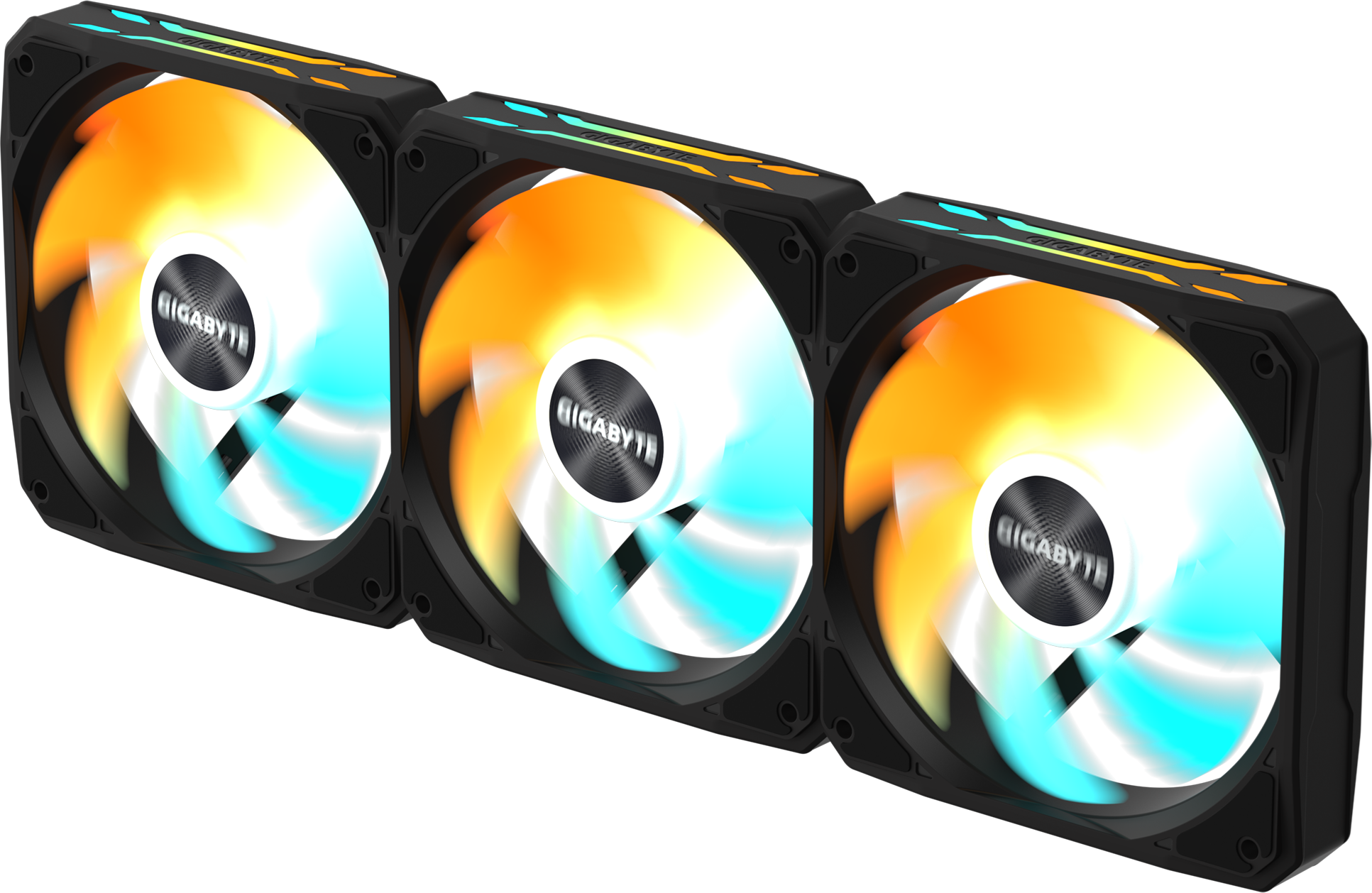 Gigabyte EZ CHAIN FAN 120 Triple Pack 120mm Case Fans in Black - CCL ...