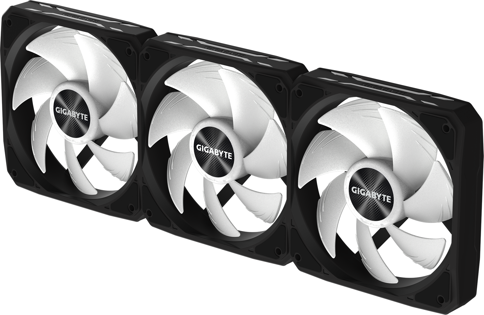 Gigabyte EZ CHAIN FAN 120 Triple Pack 120mm Case Fans in Black - CCL ...