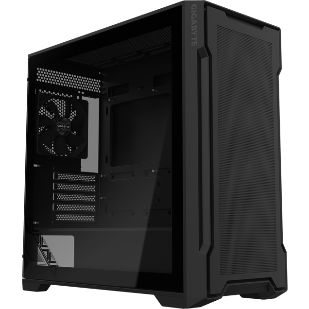 Gigabyte C102 GLASS Mid Tower Gaming Case - Black 