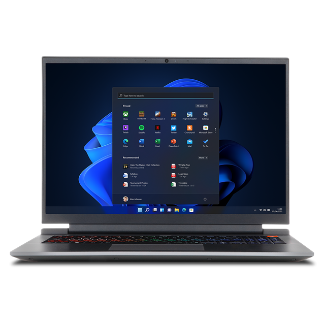 Chillblast Core i7-12700H RTX 3060 Refurbished Defiant Gaming Laptop