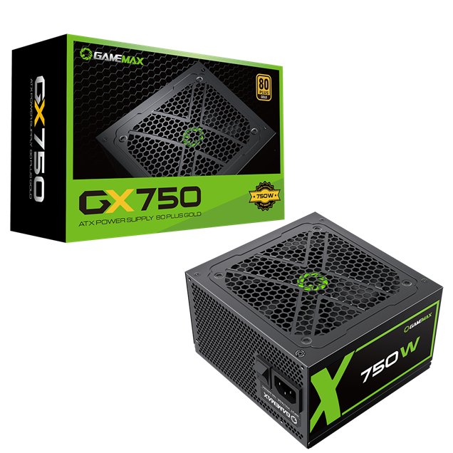 750W GameMax GX Modular 80 Plus Gold PSU
