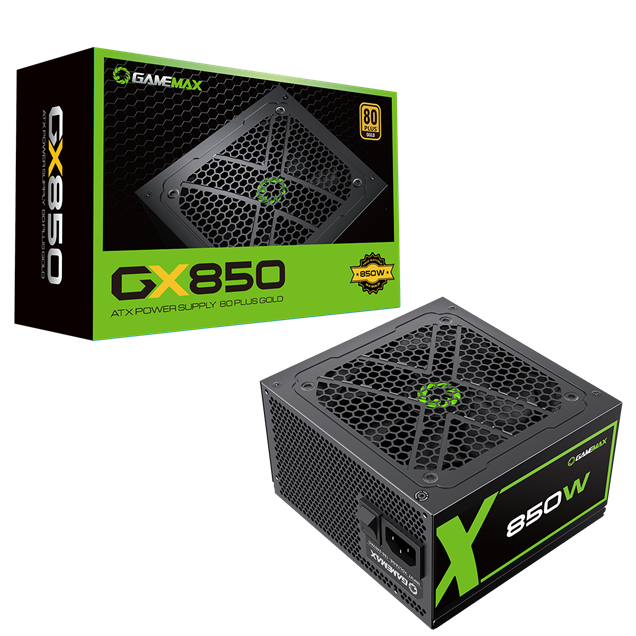850W GameMax GX Modular 80 Plus Gold PSU