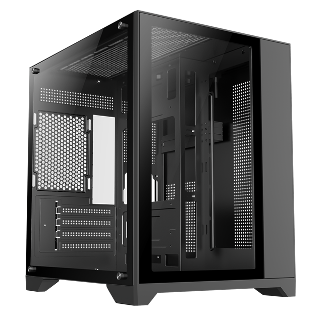 GameMax Mini Infinity Mid Tower Gaming Case - Black 