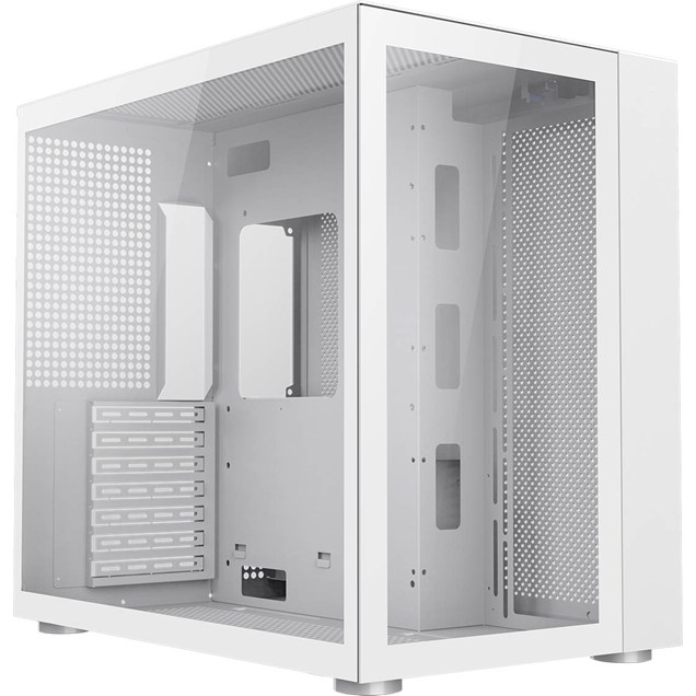 GameMax Infinity Mid Tower Gaming Case - White 