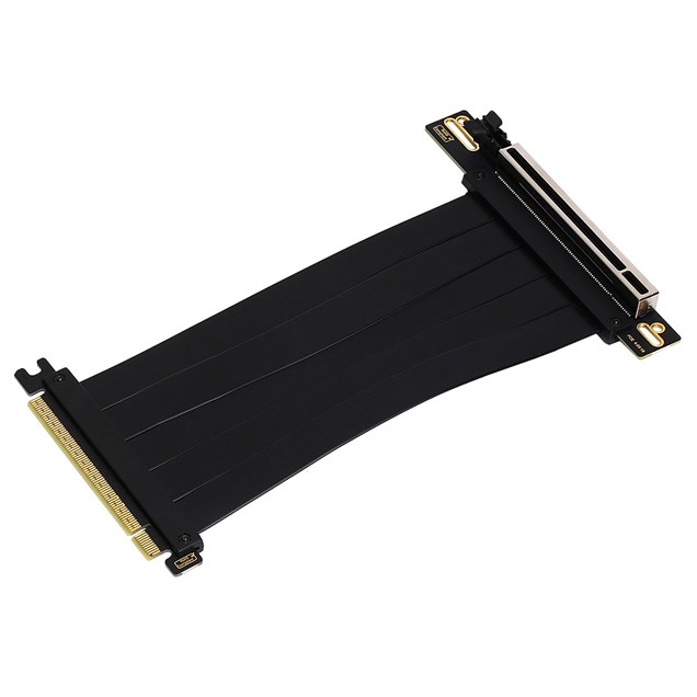 GameMax PCIe 4.0 174mm Extension Riser Cable in Black