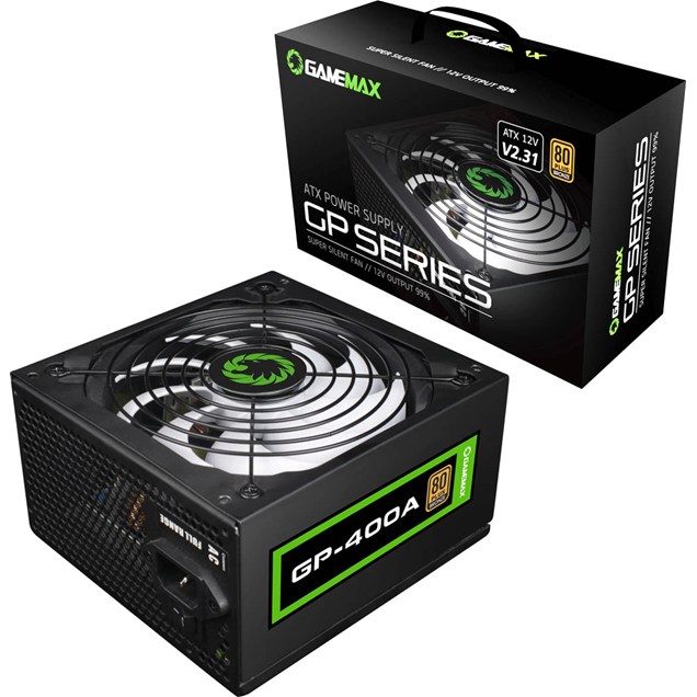 400W GameMax GP400A 80 Plus Bronze PSU