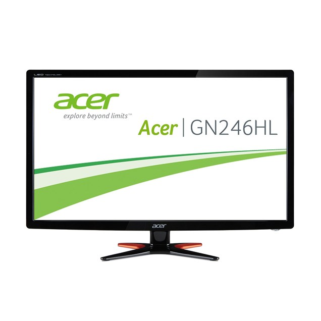 Acer GN246HLB 24 inch 3D 144Hz 1ms Gaming Monitor - Full HD, 1ms