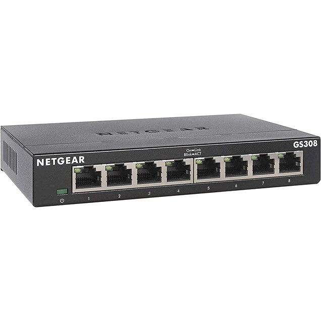 Netgear GS308 8-Port Gigabit Desktop Switch 