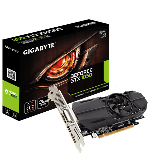 Gigabyte GeForce GTX 1050 OC 3GB Graphics Card