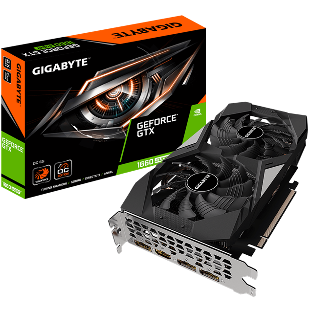 Gigabyte GeForce GTX 1660 SUPER OC 6GB Graphics Card