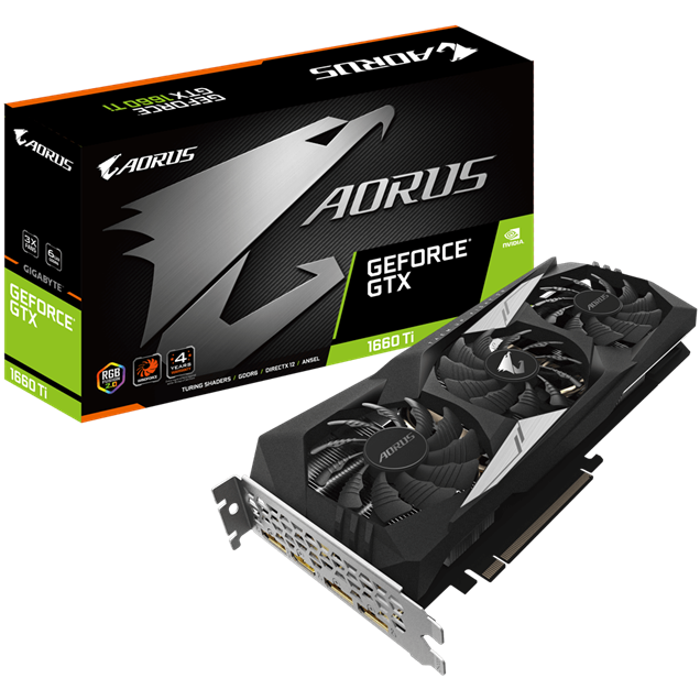 Gigabyte GeForce GTX 1660 Ti Aorus OC 6GB Graphics Card