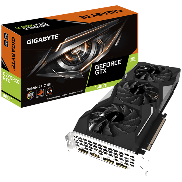 Gigabyte GeForce GTX 1660 Ti GAMING OC 6GB Graphics Card