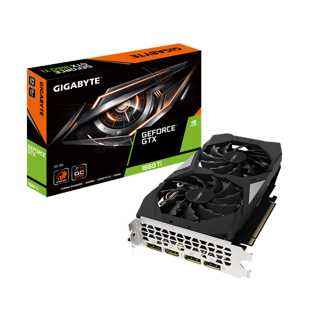 Gigabyte GeForce GTX 1660 Ti OC 6GB Graphics Card