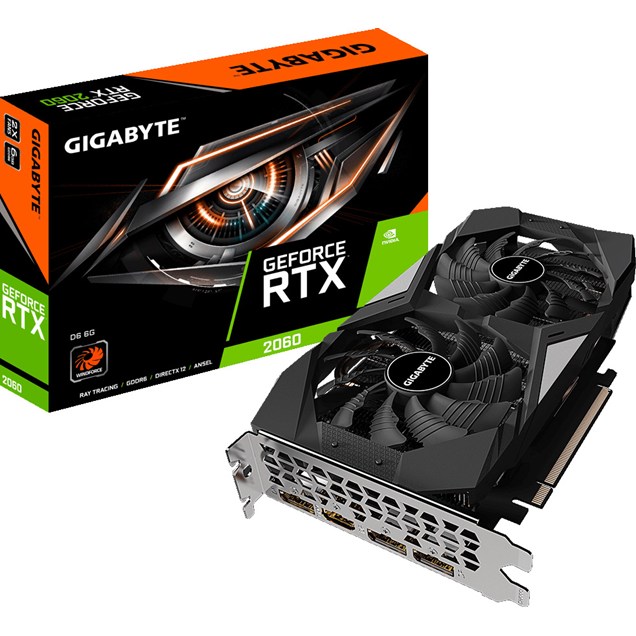 Gigabyte GeForce RTX 2060 6GB Graphics Card