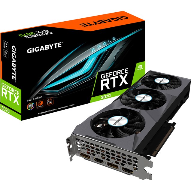 Gigabyte GeForce RTX 3070 EAGLE OC 8GB Graphics Card