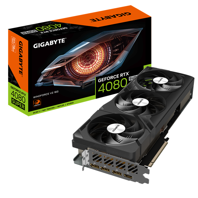 Gigabyte GeForce RTX 4080 SUPER WINDFORCE V2 16GB Graphics Card