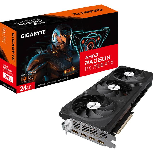 Gigabyte Radeon RX 7900 XTX GAMING OC 24GB GDDR6 Graphics Card