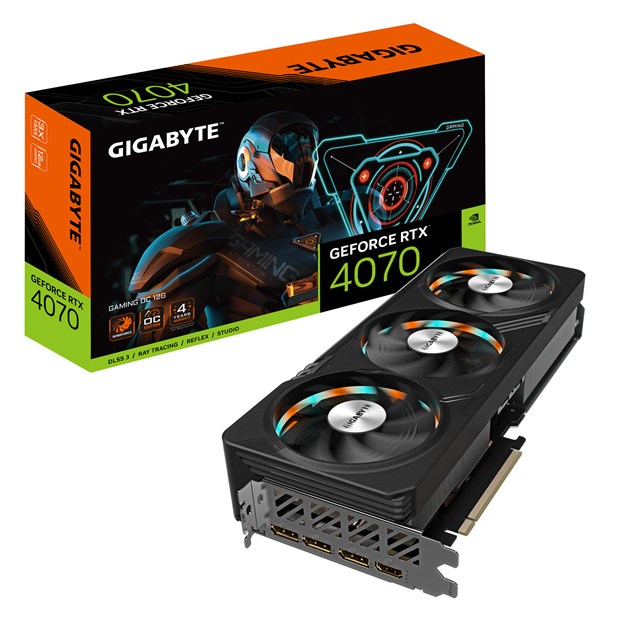 Gigabyte GeForce RTX 4070 GAMING OC 12GB GDDR6X Graphics Card