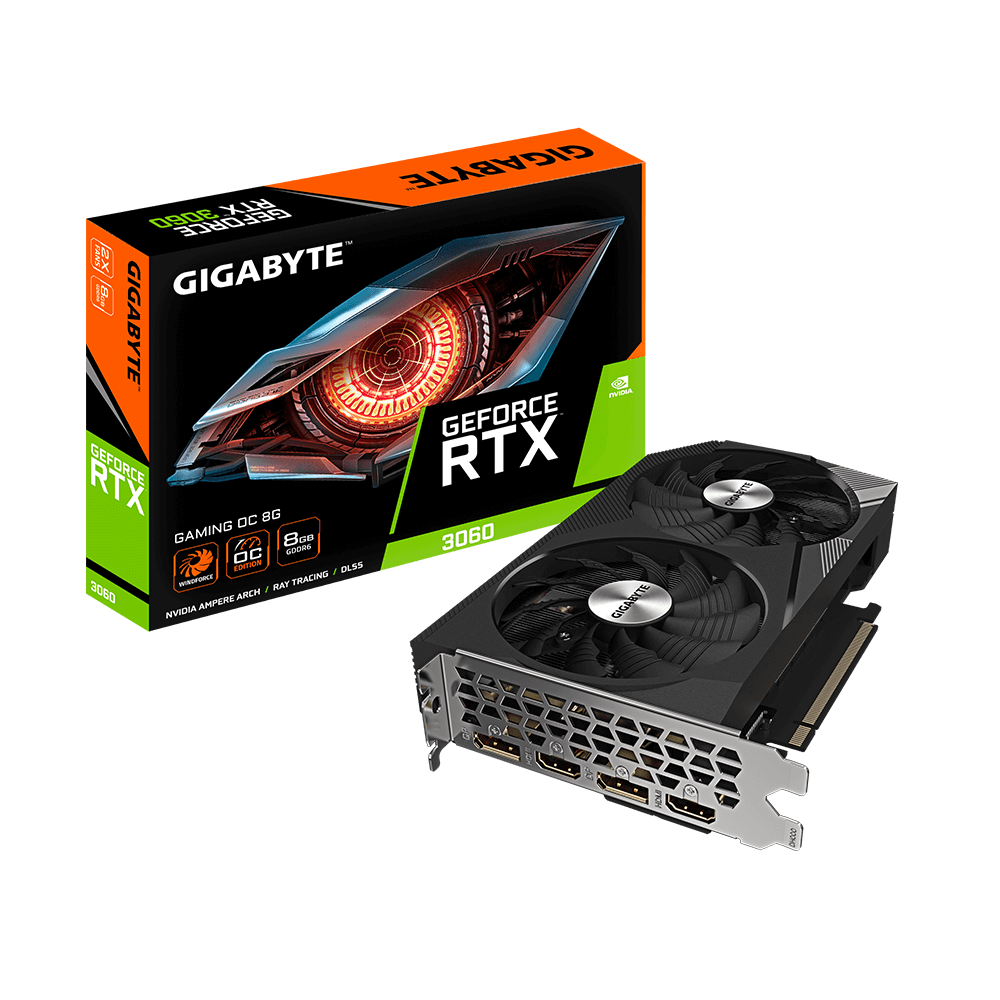 Gigabyte GeForce RTX 3060 Gaming OC 8GB Graphics Card - CCL Computers