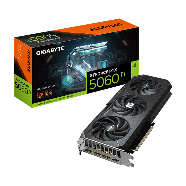 Gigabyte GeForce RTX 5060 Ti GAMING OC 8GB GDDR7 Graphics Card