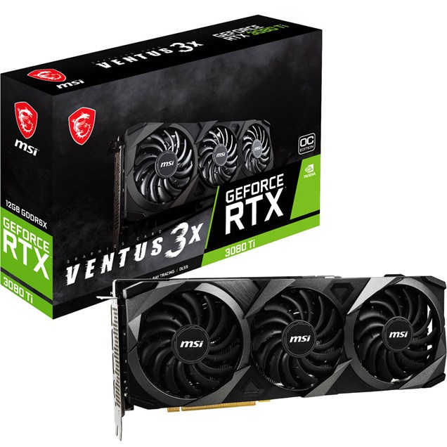 MSI GeForce RTX 3080 Ti Ventus 3X OC 12GB Graphics Card