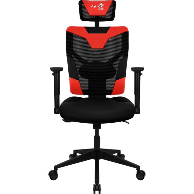 Aerocool Guardian Ergonomic Gaming Chair in Champion Red