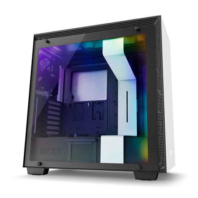 NZXT H700i Mid Tower Gaming Case - White 
