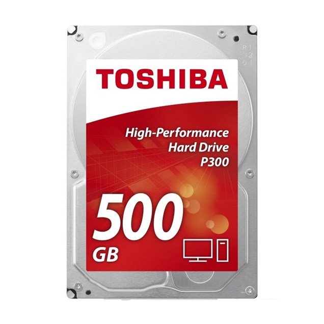 Toshiba P300 500GB SATA III 3.5" Hard Drive - 7200RPM, 64MB Cache