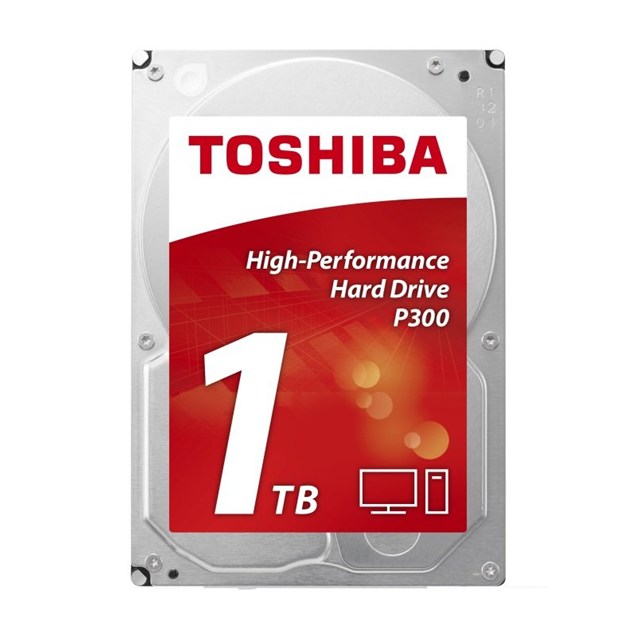 1TB Toshiba P300 3.5" SATA III Hard Drive - 7200RPM, 64MB Cache