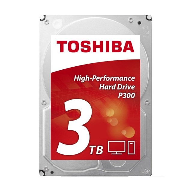Toshiba P300 3TB SATA III 3.5"" Hard Drive - 7200RPM, 64MB Cache