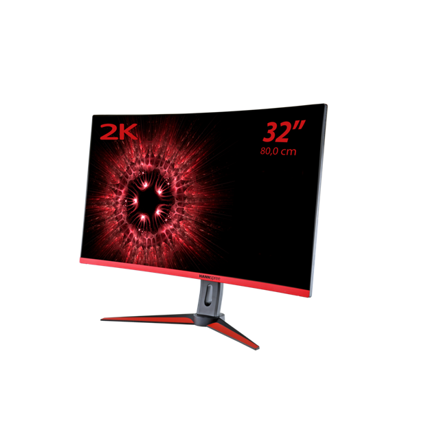 Hannspree Gaming HG 324 QJB 31.5 inch 144Hz Gaming Curved Monitor