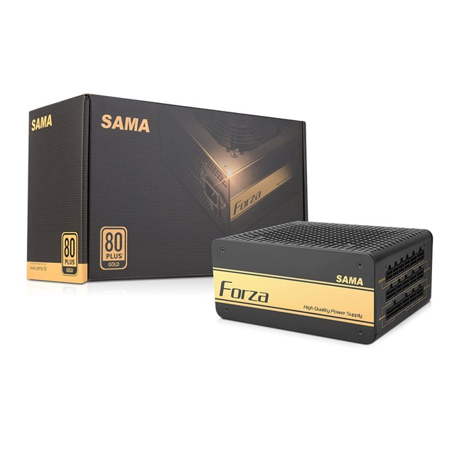 Sama Forza 650W Semi-Modular Power Supply 80 Plus Gold