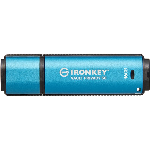 16GB Kingston IronKey Vault Privacy 50 USB 3.0 Flash Drive