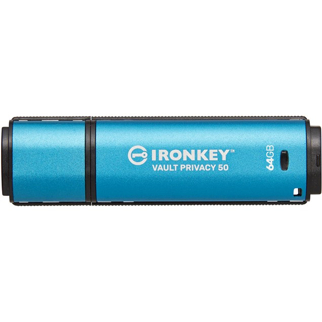 64GB Kingston IronKey Vault Privacy 50 USB 3.0 Flash Drive