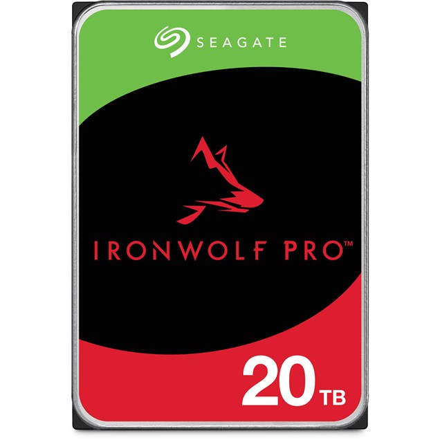Seagate IronWolf Pro 20TB SATA III 3.5" Hard Drive - 7200RPM, 256MB Cache